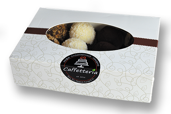 Luxury pack of 12 truffles